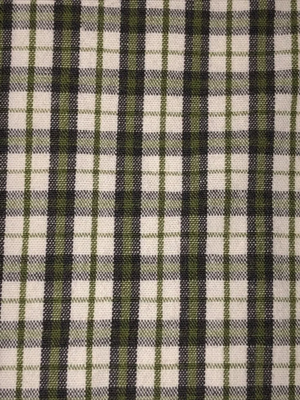 Levi Strauss Signature Green White Plaid Button Up Shirt Mens 2XL Casual